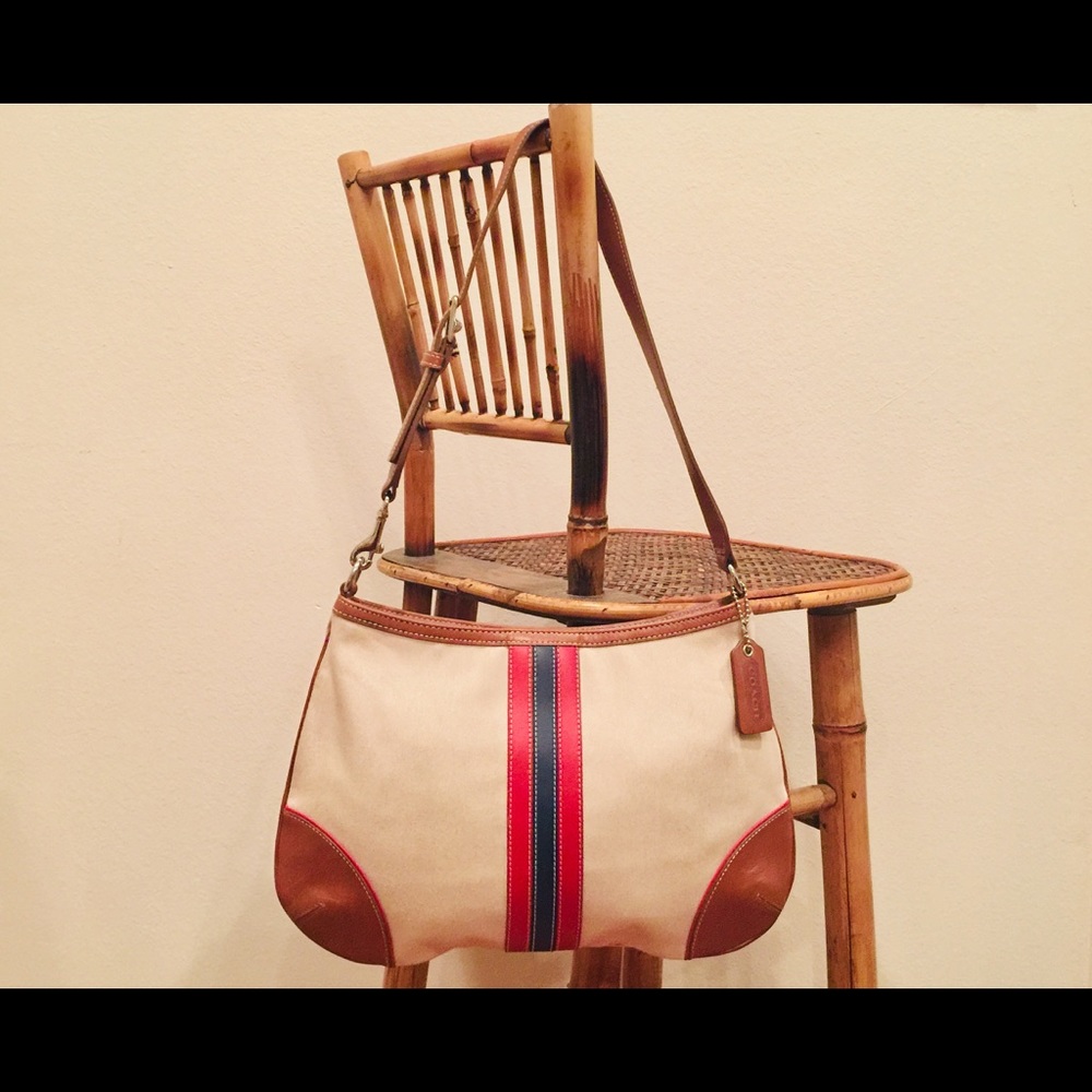 **SOLD** Coach shoulder handbag; handheld purse